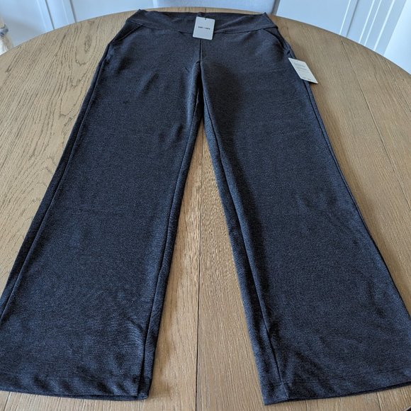 Women's Gray Wide-Leg Pants - Picture 4 of 6